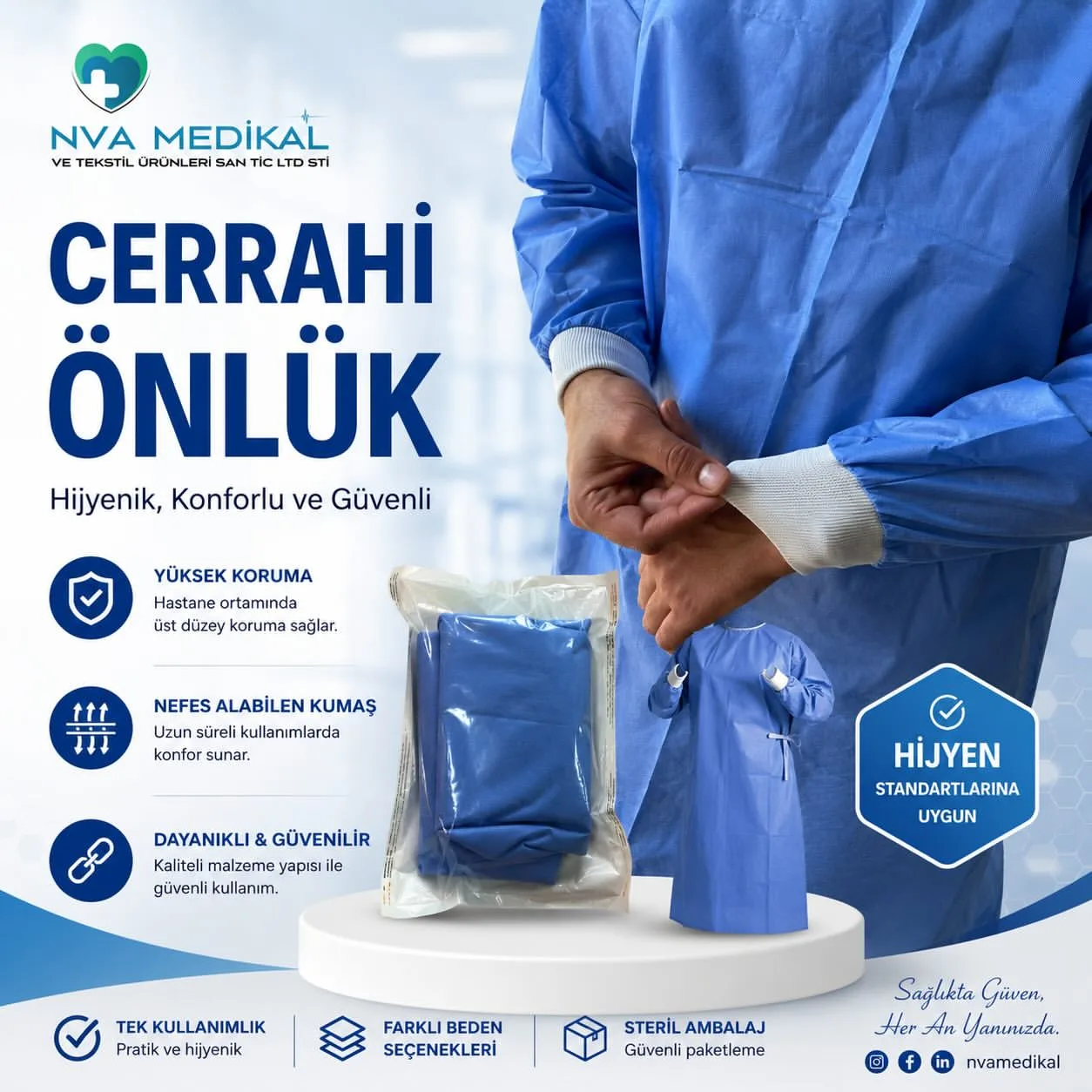 Ziyaretçi Önlüğü 20gr